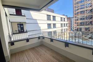 Schöne 3-Zimmer-Neubauwohnung mit EBK, 2 Bädern & 2 Balkonen direkt gegenüber der East Side Gallery – Mühlenstraße, 32, 10243 Friedrichshain, Berlin – Vorschaubild 7