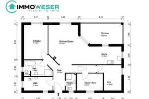 Reserviert! Neuwertiger Bungalow mit Erdwärmepumpe und Naturblick – Diepholz (Kreis) – Vorschaubild 38