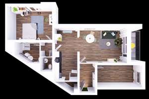 Fully-furnished flat in Aachen with forest views | All-inclusive rent | POHA House – Altenberger Str. 4, 52074 Hangeweiher, Aachen – Vorschaubild 10