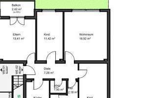 AfA bis 4,54 % möglich: 4-Zimmer-EG mit Garten in Düsseldorf-Wersten – attraktive Kapitalanlage – Die vollständige Adresse der Immobilie erhältst du vom Anbieter., 40589 Wersten, Düsseldorf – Vorschaubild 9