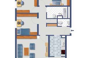 provisionsfrei: vermietete 4-Zimmerwohnung – Georg-Schrank-Straße 7, 55129 Hechtsheim, Mainz – Vorschaubild 9