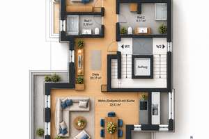 MIETE- Exklusives Penthouse in Sellin–moderner Wohnkomfort mit Seeblick und großzügiger Dachterrasse – 18586 Sellin – Vorschaubild 38
