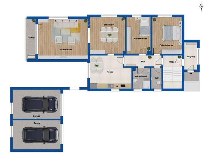 Grundriss - Erdgeschoss