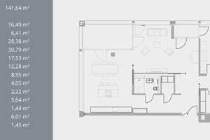 Außergewöhnliche 3,5-Zimmer-Eigentumswohnung im Hofgarten-Karree mit spektakulärem Weitblick – Ludwig-Haas-Straße 3, 76187 Nordweststadt, Karlsruhe – Vorschaubild 17