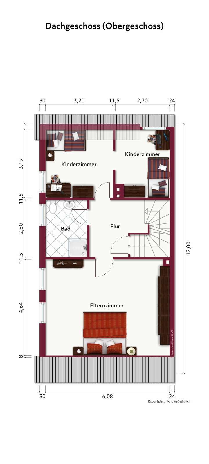 Dachgeschoss (Obergeschoss)