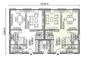 Wieso zahlen Sie noch Miete? Neubau-Doppelhaushälfte - inkl. PV-Anlage  für 1.137,- € im Monat – Die vollständige Adresse der Immobilie erhältst du vom Anbieter., 88481 Balzheim – Vorschaubild 3