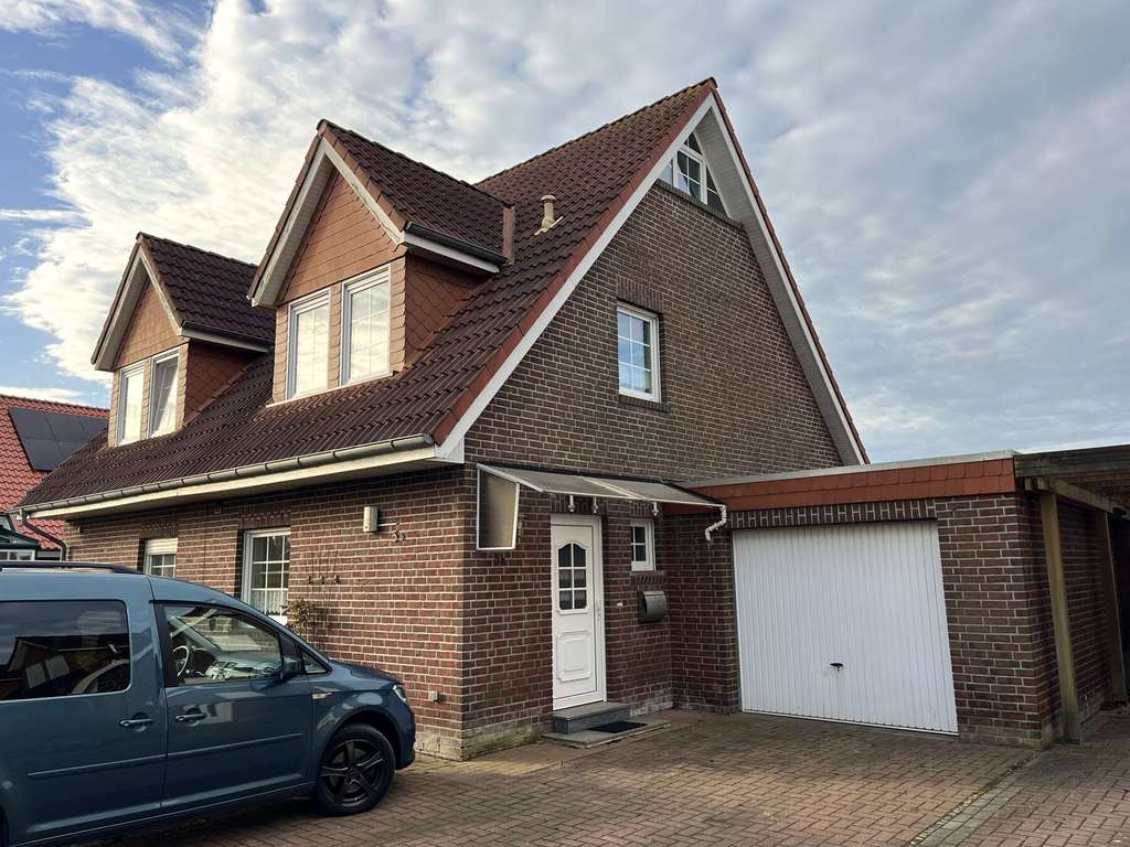 Immobilie in Stedesdorf - Doppelhaushälfte mit rückwärtig unverbautem Blick - Bild 1