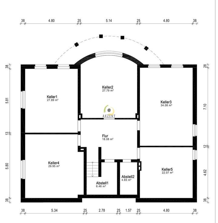 Grundriss Kellergeschoss