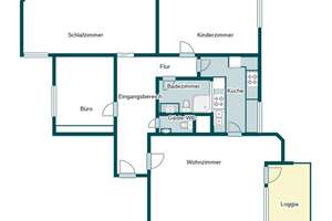 93 m² Cityleben – mit Loggia & doppeltem Parkkomfort – Die vollständige Adresse der Immobilie erhältst du vom Anbieter., 65197 Rheingauviertel / Hollerborn, Wiesbaden – Vorschaubild 2