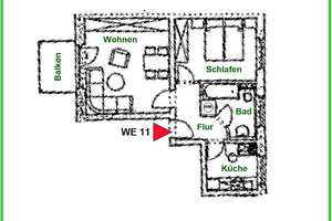 Hübsche Wohnung mit schickem Fensterbad, West-Balkon und Stellplatz – Sachsenring 41, 9127 Gablenz, Chemnitz – Vorschaubild 24