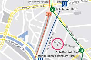 WBS 100 erforderlich. Schöne Wohnung nahe Potsdamer Platz – Bernburger Str. 23, 10963 Kreuzberg, Berlin – Vorschaubild 3