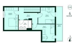 Maisonettewohnung mit Balkon und Dachterrasse sowie zwei Bädern – Lilli-Marx-Straße 2, 40597 Benrath, Düsseldorf – Vorschaubild 13