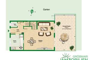Charmantes Architekten-Reiheneckhaus mit großem Garten
keine Käuferprovision – Die vollständige Adresse der Immobilie erhältst du vom Anbieter., 82538 Geretsried – Vorschaubild 12