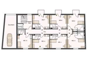 Neuwertige Studentenwohnung als Kapitalanlage in der Alten Lübecker Chaussee – Die vollständige Adresse der Immobilie erhältst du vom Anbieter., 24113 Gaarden-Süd und Kronsburg, Kiel – Vorschaubild 6