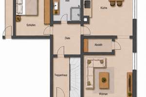 2,5 Zimmer Wohnung in Würzburg-Versbach