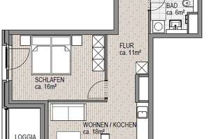 Moderne 2-Zimmerwohnung im 1. OG mit Loggia und Stellplatz in Bahrenfeld! – Von-Sauer-Straße 16, 22761 Bahrenfeld, Hamburg – Vorschaubild 8