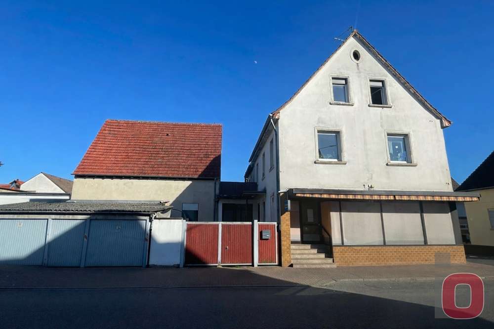 Projektchance in zentraler Lage - Wohn -und Geschäftshaus auf 478m² großem Eckgrundstück, Bergstraße Kreis – Bild 1