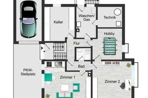 Gepflegtes 2-3 Familienhaus in beliebter Lage von Straubenhardt – Die vollständige Adresse der Immobilie erhältst du vom Anbieter., 75334 Straubenhardt – Vorschaubild 61