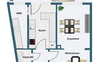 Hübsches Reihenmittelhaus mit traumhaftem Garten in Harpen – Die vollständige Adresse der Immobilie erhältst du vom Anbieter., 44805 Harpen/Rosenberg, Bochum – Vorschaubild 15
