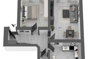 „Attraktive 2,5-Zimmer-Wohnung mit Balkon in zentraler Lage von Essen – Die vollständige Adresse der Immobilie erhältst du vom Anbieter., 45145 Frohnhausen, Essen – Vorschaubild 19