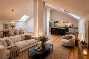 Außergewöhnliche loftartige Dachgeschosswohnung in denkmalgeschützter Parkanlage – Die vollständige Adresse der Immobilie erhältst du vom Anbieter., 12683 Biesdorf, Berlin – Vorschaubild 6