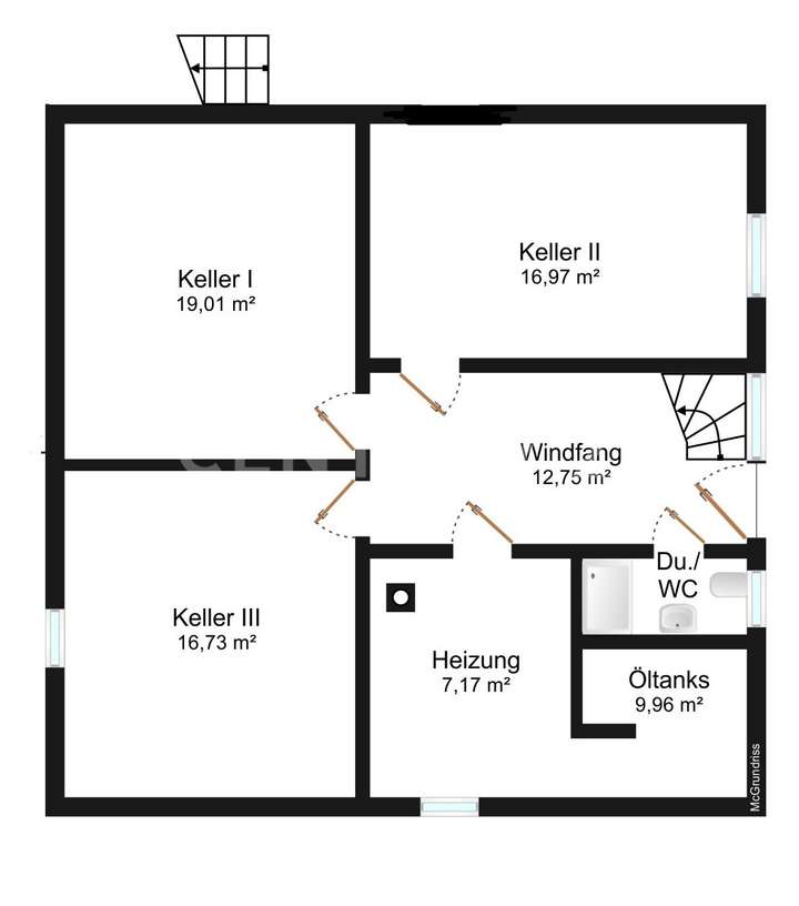 Grundriss Kellergeschoss