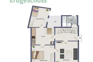 Exklusive & hochwertig sanierte 3-Zimmer-Wohnung / moderne Mädchen-WG in Leverkusen-Quettingen  – Die vollständige Adresse der Immobilie erhältst du vom Anbieter., 51381 Quettingen, Leverkusen – Vorschaubild 2