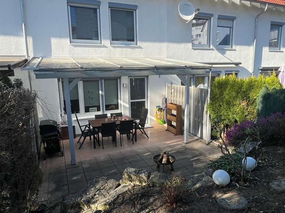 Ansicht Garten-Terrasse