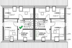 DHH SÜD-WEST Ausr.!  mit riesigem Grundstück links in gewachsenem Gebiet – Die vollständige Adresse der Immobilie erhältst du vom Anbieter., 64347 Griesheim – Vorschaubild 6