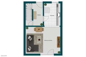 Gehoben ausgestattetes Reihenmittelhaus mit Garten in Reutlingen-Ringelbach – Die vollständige Adresse der Immobilie erhältst du vom Anbieter., 72762 Reutlingen-Mitte, Reutlingen – Vorschaubild 14