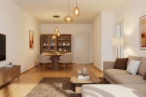 Helle, ruhige 2-Zimmer Wohnung in gemütlicher Atmosphäre – Die vollständige Adresse der Immobilie erhältst du vom Anbieter., 81379 Am Waldfriedhof, München – Vorschaubild 2