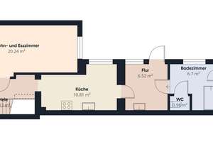 Hastedt | Renovierungsbedürftiges Reihenhaus mit viel Ausbaupotenzial – Die vollständige Adresse der Immobilie erhältst du vom Anbieter., 28207 Hastedt, Bremen – Vorschaubild 18