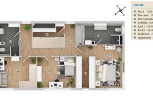 KfW-40 Haus in ruhiger Südhanglage - sofort einziehen statt bauen – Kaffeeberg 32, 86456 Gablingen – Vorschaubild 34