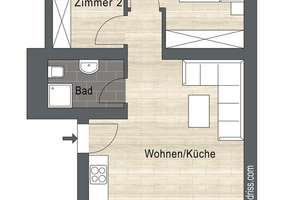 *Inkl. EBK & Balkon* – Hirzelstraße 31, 4229 Kleinzschocher, Leipzig – Vorschaubild 12
