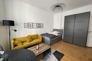 Neu renoviert, voll möbliert, 1 Zi. Whg, all inclusive Miete, befristet – Adresse Pettenkoferstraße 7, 10247 Friedrichshain, Berlin – Vorschaubild 2