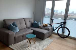 Moderne 2-Zimmer-Neubauwohnung mit Skyline-Blick im Gallus