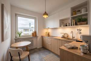 Ruhig mit Parkblick in Feldmoching! 3 Zimmer, renoviert, bezugsfrei, Balkon, ohne Provision – Gustav-Schiefer-Straße 26, 80995 Lerchenau-West, München – Vorschaubild 17