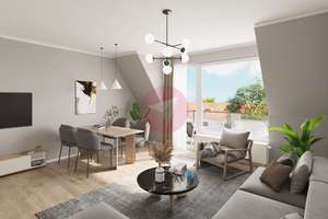 Kapitalanlage! Sanierte Dachgeschosswohnung mit Loggia in Hamburg