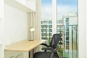 Studentenapartment in Haidhausen mit Dachterrasse, voll möbl. u. eingerichtet – Die vollständige Adresse der Immobilie erhältst du vom Anbieter., 81677 Steinhausen, München – Vorschaubild 9