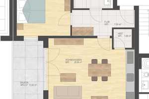 Erstbezug mit Balkon: Exklusive 2-Raum-Wohnung mit gehobener Innenausstattung in Waldkraiburg – Mühldorf am Inn (Kreis) – Vorschaubild 8