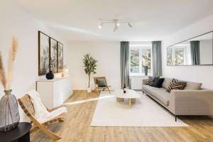 Frisch renovierte, stilvolle 3-Zimmer Wohnung in Schwabing