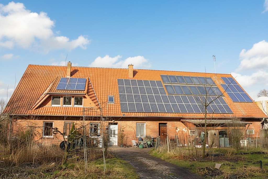 Immobilie in Menslage - Landwirtschaftliches Anwesen mit 20.000 m² Grundstück, großem Wohnhaus und Einliegerwohnung - Bild 0