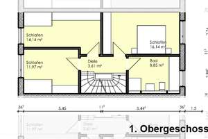 Neuwertiges Reihenmittelhaus mit ausgebautem Dachgeschoss in ruhiger Siedlungslage – Die vollständige Adresse der Immobilie erhältst du vom Anbieter., 84427 Sankt Wolfgang – Vorschaubild 2