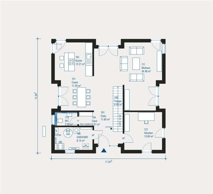 Grundriss veränderbar