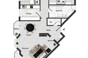 PF-Wolfsberg - Exklusive 3-4-Zimmer-ETW - Top-Ausstattung, 3 Balkone, Aufzug u. TG-Stellplatz! – Die vollständige Adresse der Immobilie erhältst du vom Anbieter., 75177 Nordstadt, Pforzheim – Vorschaubild 17
