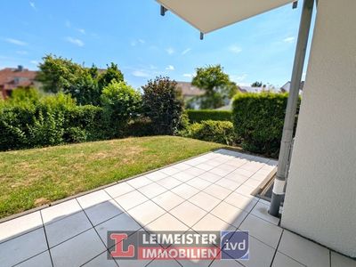 Erdgeschoss- 2 Zimmer-Wohnung mit TERRASSE UND GARTEN