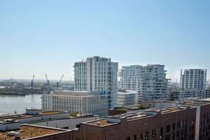 Über den Dächern der HafenCity: Skyline-Views vom 10. Obergeschoss (Endetage) im Eleven Decks – Überseeallee 2a, 20457 HafenCity, Hamburg – Vorschaubild 32