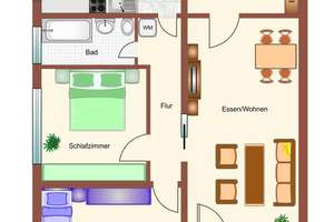 3-Zimmer-Wohnung in Rheinfelden, Citynähe – Die vollständige Adresse der Immobilie erhältst du vom Anbieter., 79618 Rheinfelden (Baden) – Vorschaubild 9