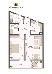 Renovierte 2 -Zimmer-Wohnung in Starzach-Wachendorf