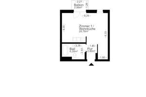 1 Zimmer Wohnung in Flughafen nähe! Nur mit WBS 140 – Schützenstraße 11, 12526 Altglienicke, Berlin – Vorschaubild 6